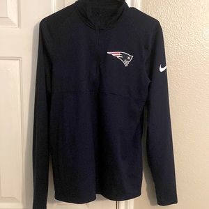 Official NFL Team Apparel Patriots Nike Dri-Fit long sleeve sweatshirt